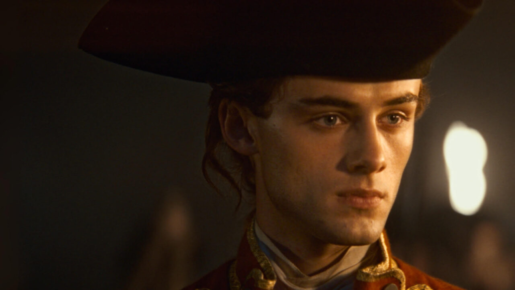 William Franklyn-Miller as George Washington in young washington