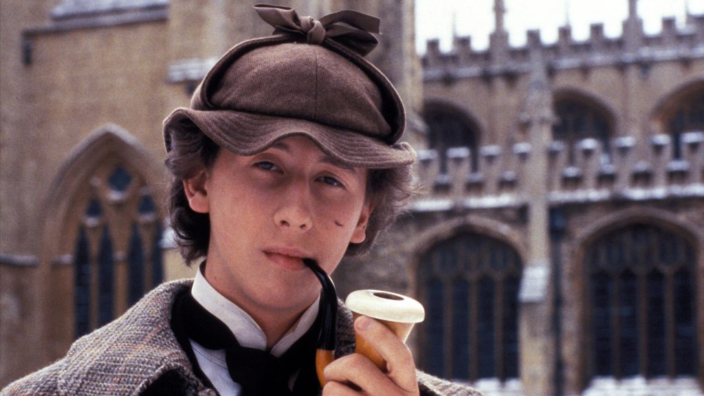 Sherlock as a young man 