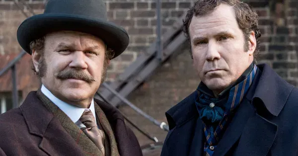 John C Riley as Watson, and Will Ferrell as Sherlock