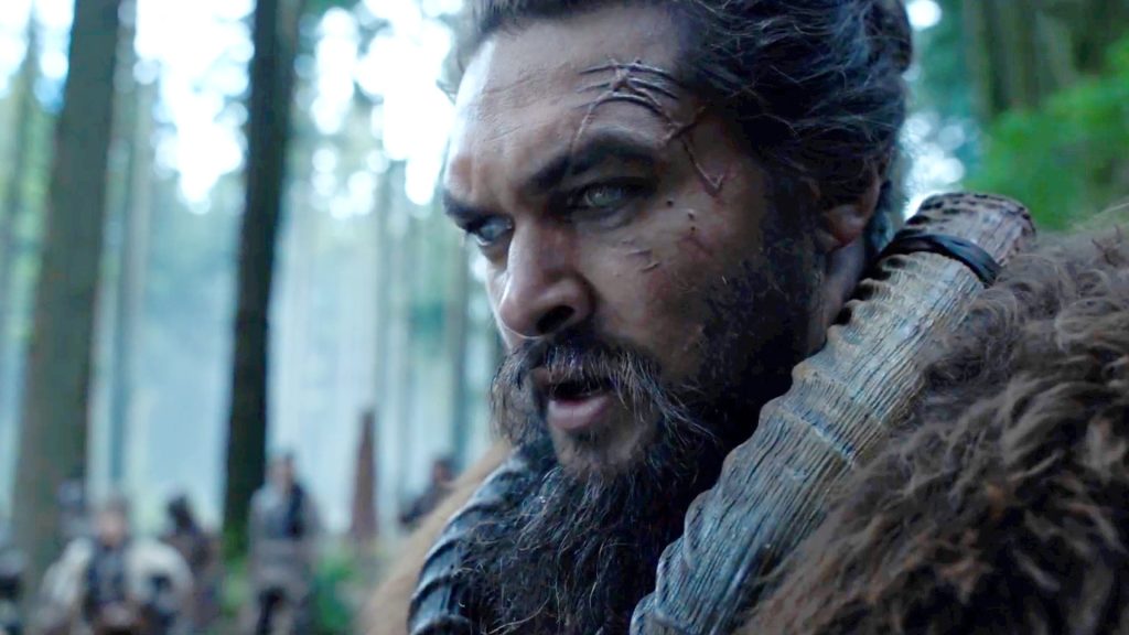 Jason Momoa in a still from See