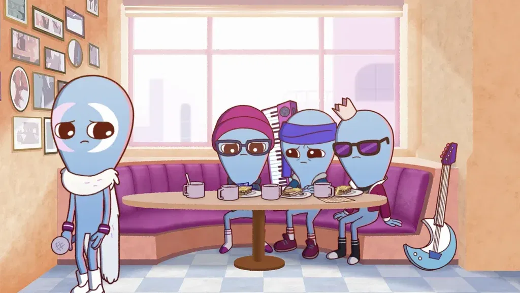 A still from Strange Planet