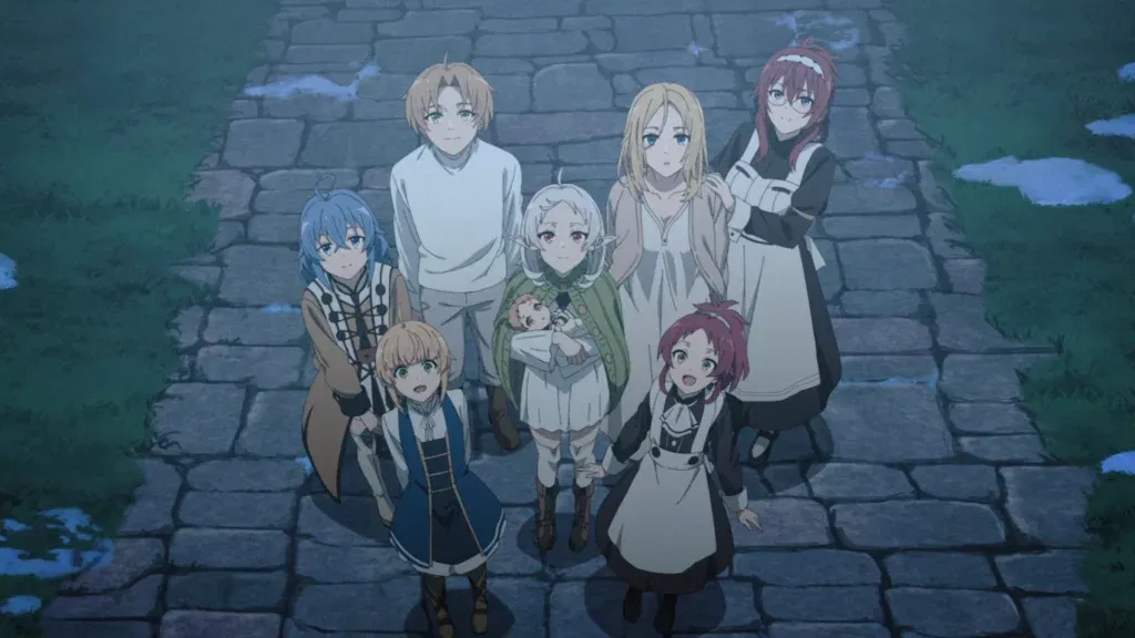 a still from the mushoku tensei anime series