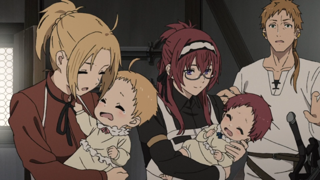 a still from the mushoku tensei anime series
