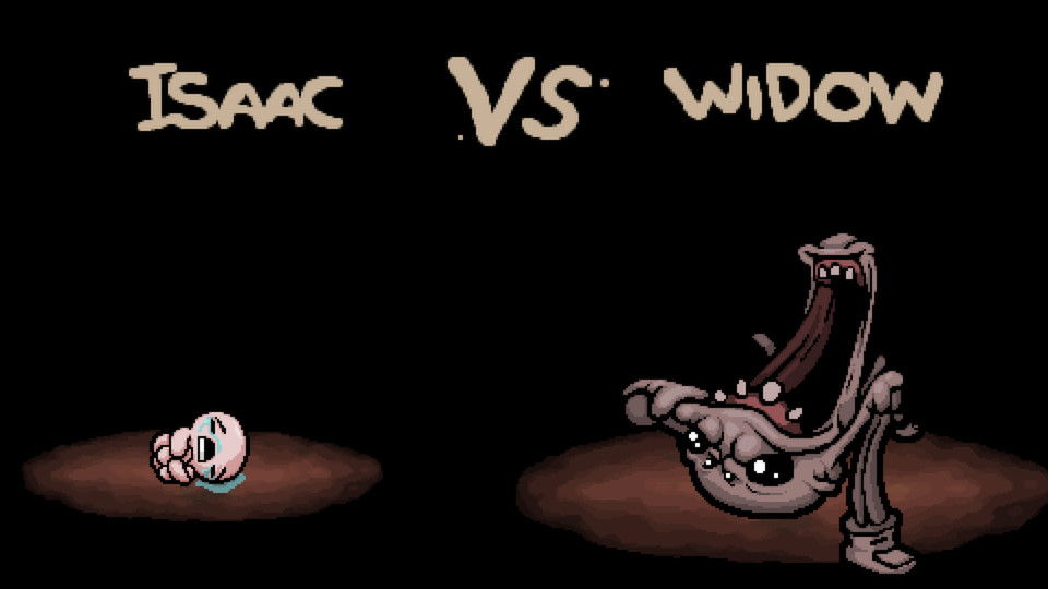 fight screen in The Binding of Isaac Rebirth