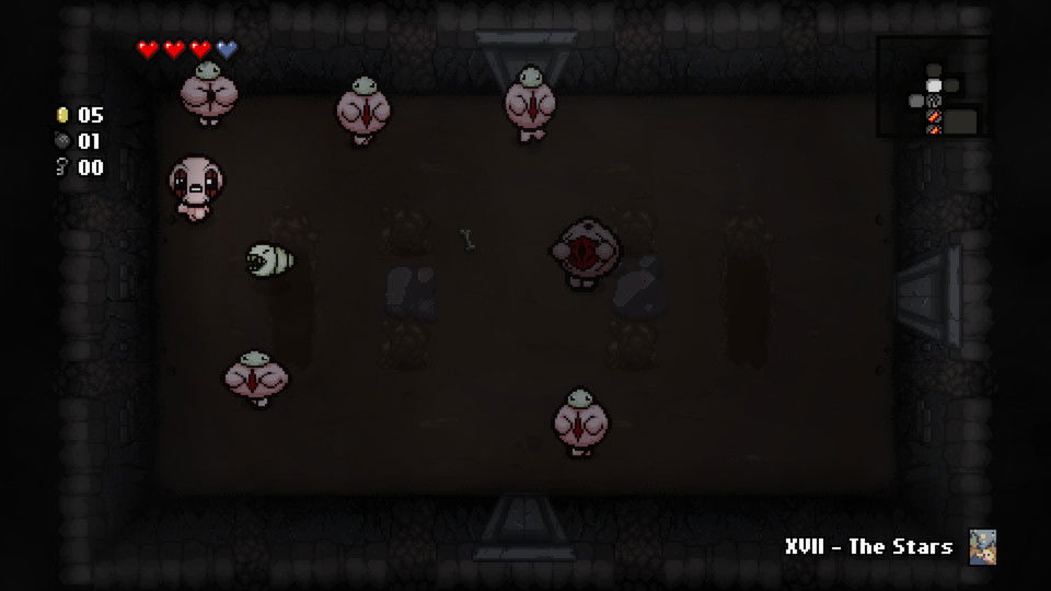 losing health in The Binding of Isaac Rebirth