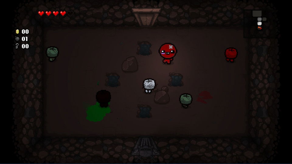 gameplay of  The Binding of Isaac Rebirth