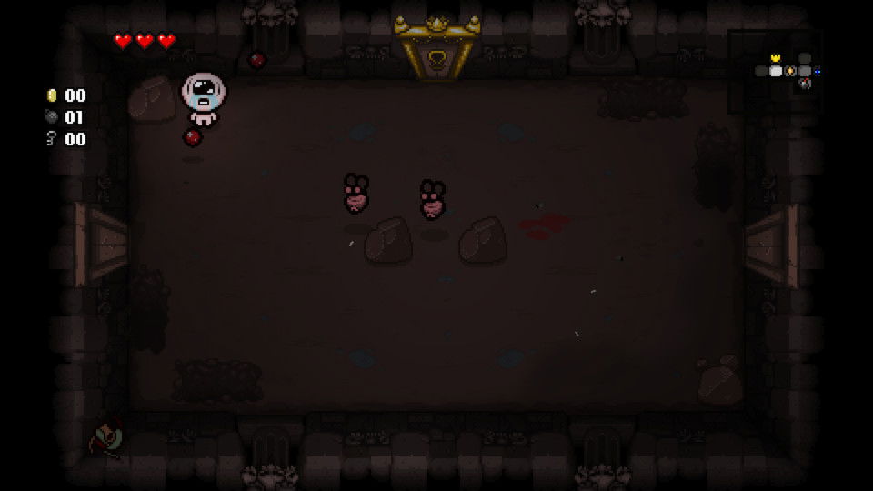 gameplay of The Binding of Isaac Rebirth