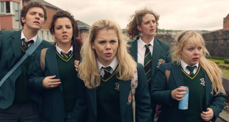 a still from sitcom derry girls