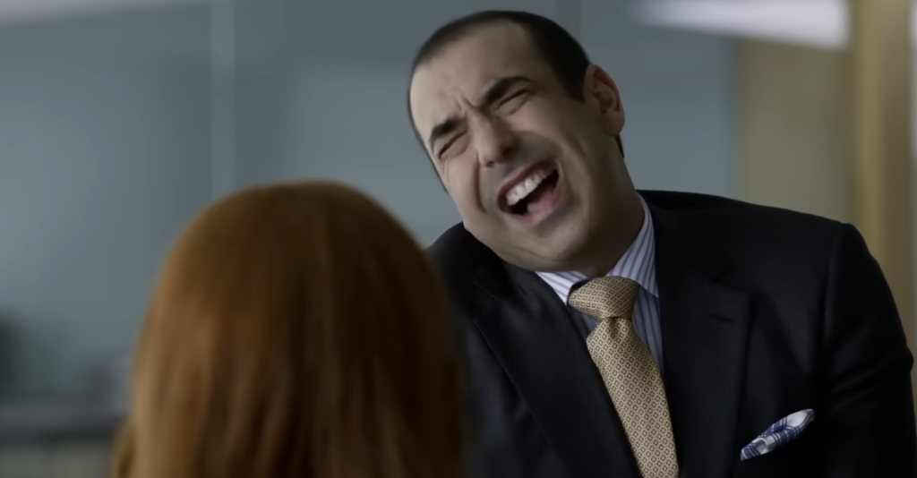 Rick Hoffman as Louis Litt in Suits