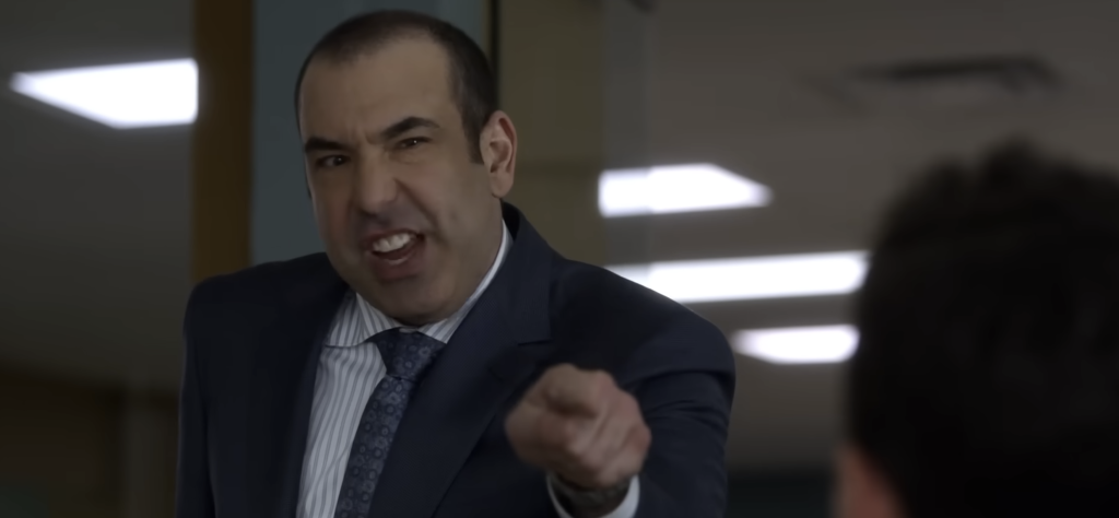 Rick Hoffman as Louis Litt in Suits