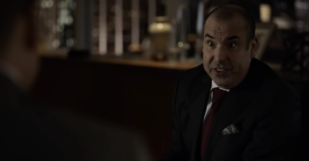 Rick Hoffman as Louis Litt in Suits
