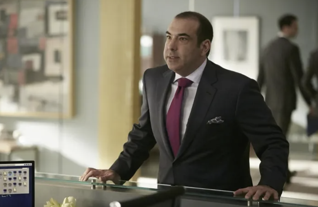 Rick Hoffman as Louis Litt in Suits