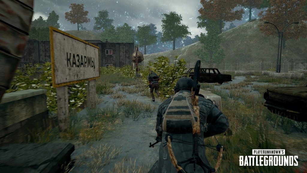 A gameplay screenshot of PlayerUnknown's Battlegrounds (2017).