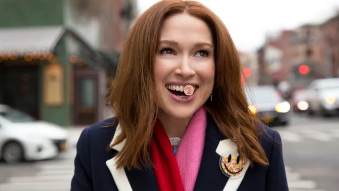 a still from the  sitcom Unbreakable Kimmy Schmidt 