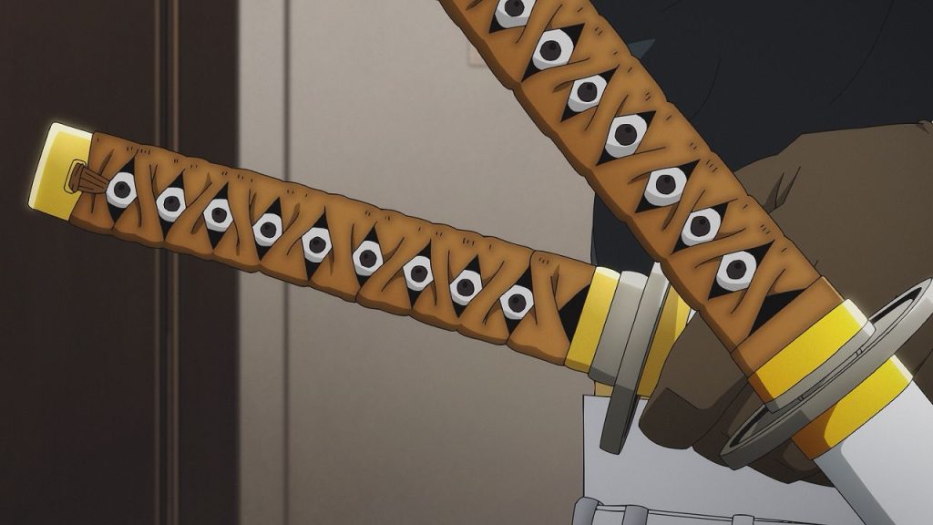 Ivan's katana daemons Daikyo and Shokyo from Daemons of the Shadow Realm Episode 13.