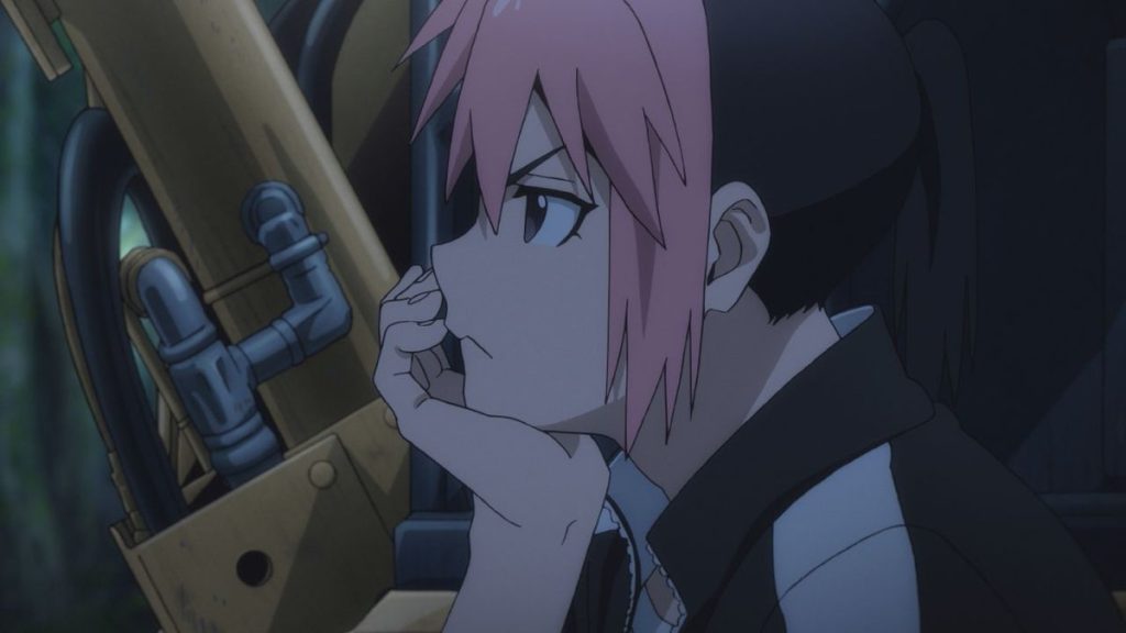 Hana from Daemons of the Shadow Realm Episode 13. 
