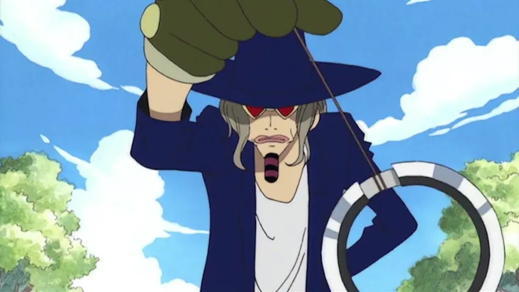 a still from the one piece anime series
