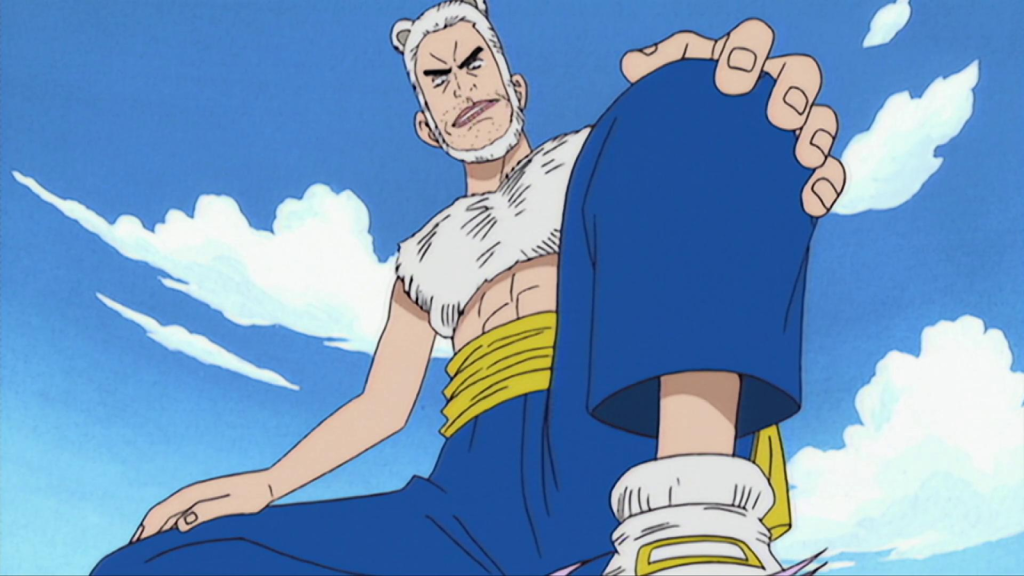 a still from the one piece anime series