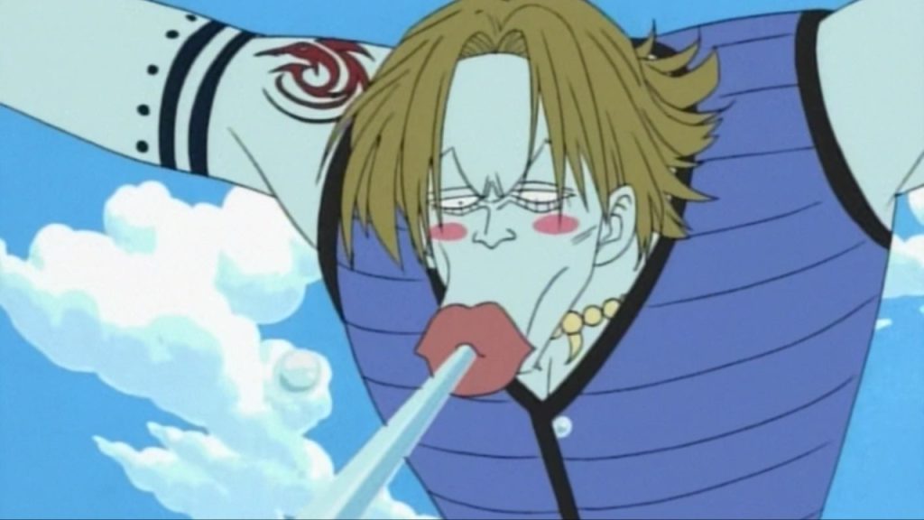 a still from the one piece anime series