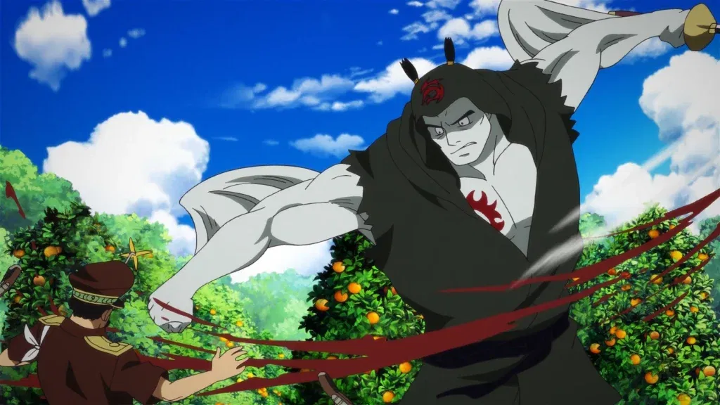 a still from the one piece anime series