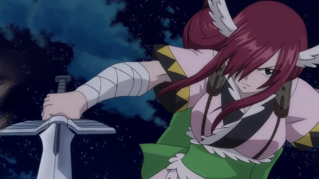 a still from the fairy tail anime series
