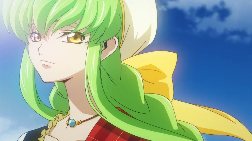 a still from the code geass anime series