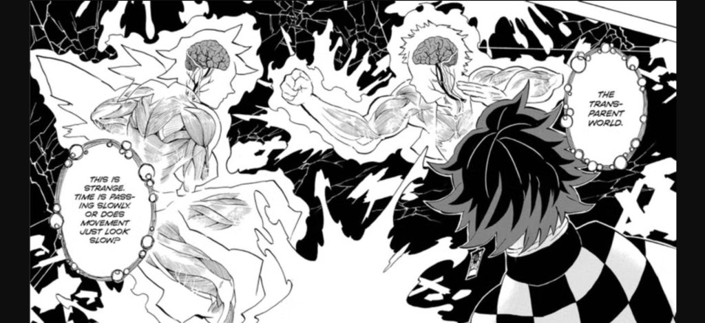  Kimetsu no Yaiba manga. This ability is a supernatural form of heightened perception that allows the user to see through opponents to view their blood flow, muscles, and joint movements.