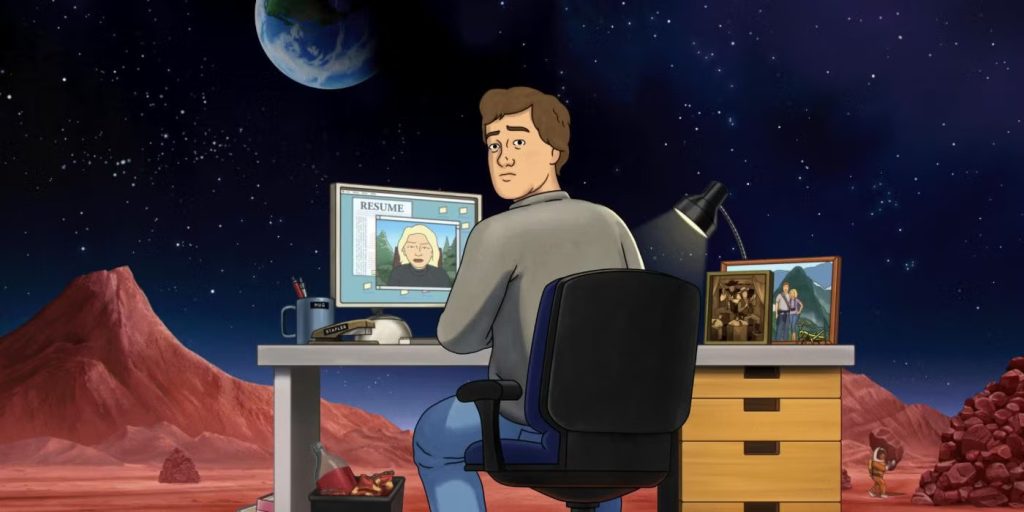 Fred On Mars poster