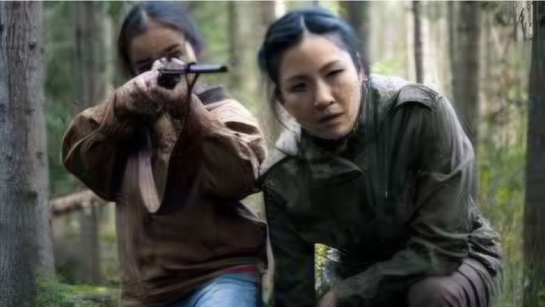 Callista Crowe and Constance Wu in The Outer Limits (2026) | Image via Quiver Distribution
