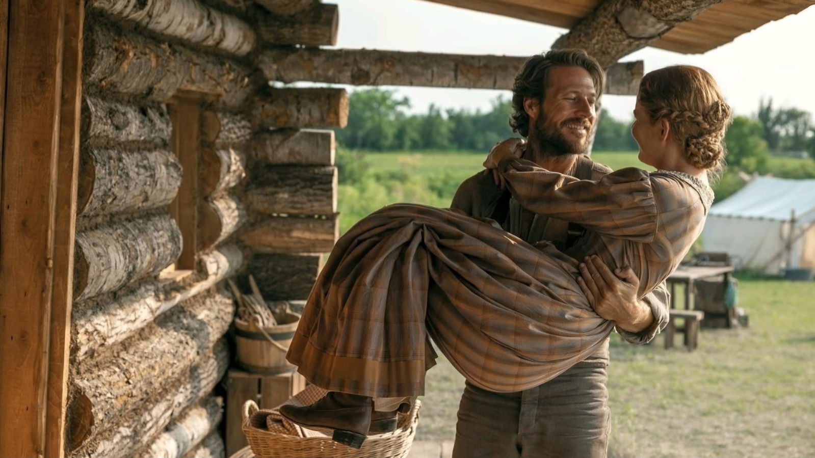 Luke Bracey in Little House on the Prairie (2026) | Image via Netflix