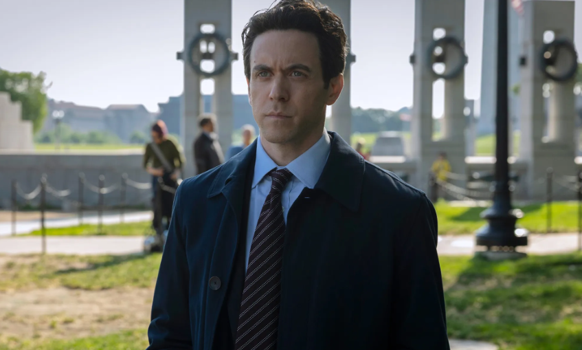 Ashley Zukerman in 'Silo' season 3. Apple TV