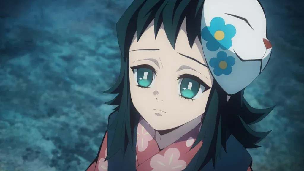 a still from the demon slayer anime series