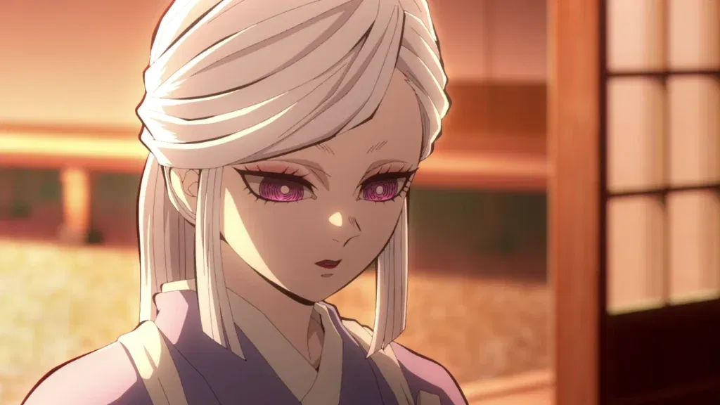 a still from the demon slayer anime