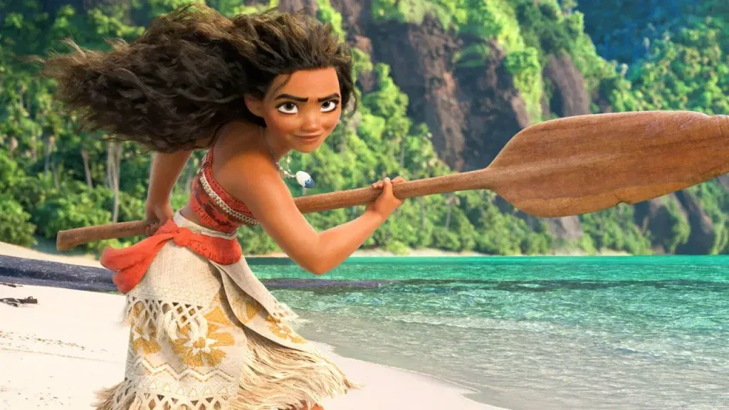 A still from Moana