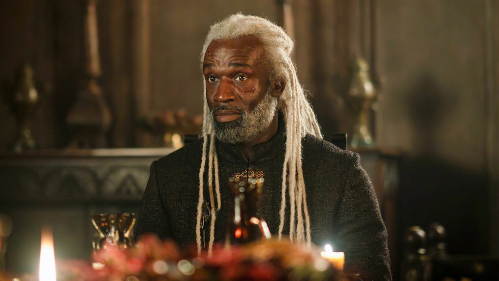 steve toussaint as corlys velaryon in house of the dragon season 3