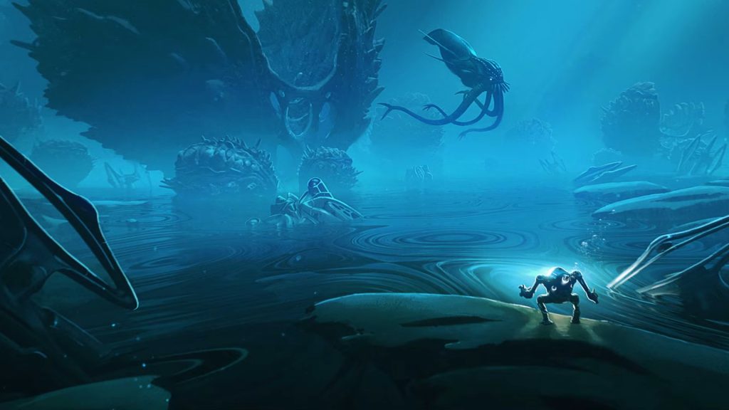 Promotional for Subnautica 2
