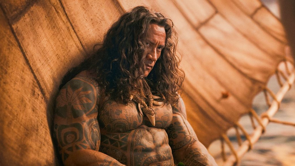 dwayne johnson as maui in moana live action