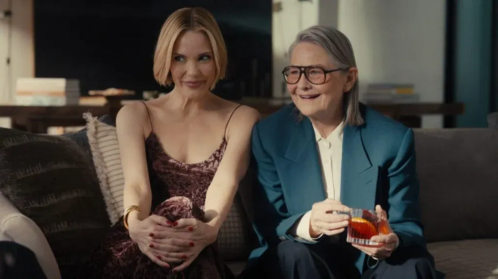Leslie Bibb and Cherry Jones in Hacks