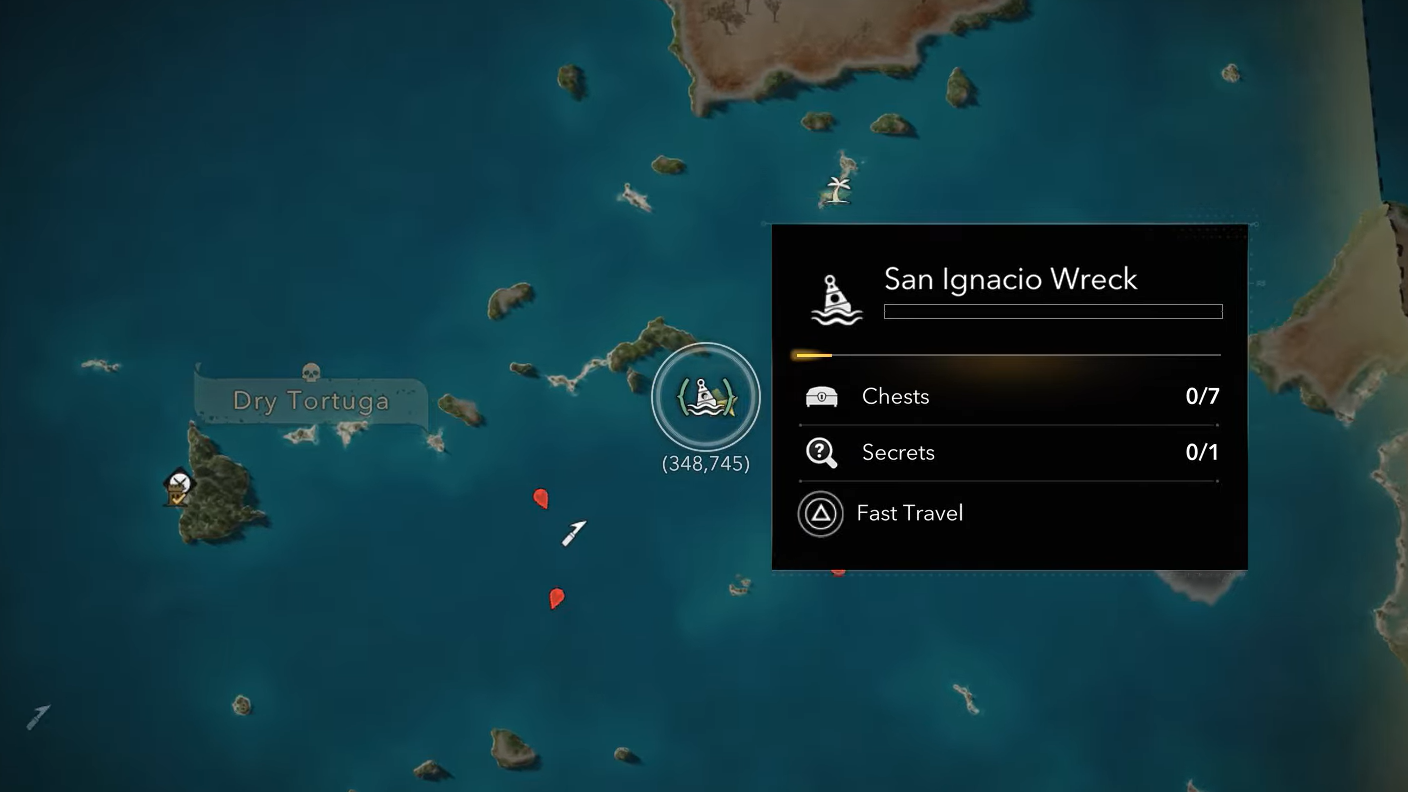 diving bell location 1
