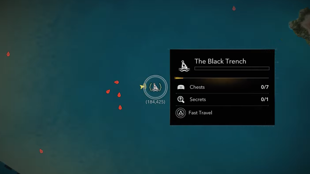 The Black Trench Diving Bell location in Assassin's Creed Black Flag Resynced.