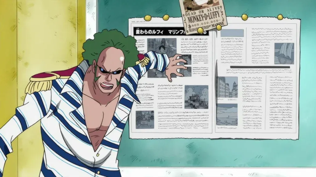a still from the one piece anime series