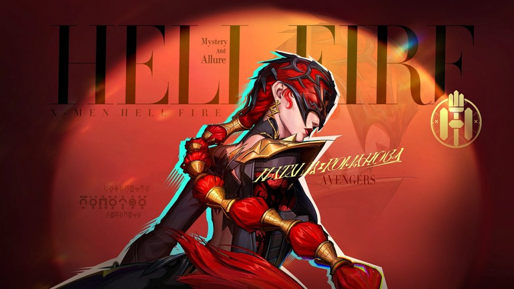 Marvel Rivals MVP animation screen showcasing Duelist hero Black Widow.
