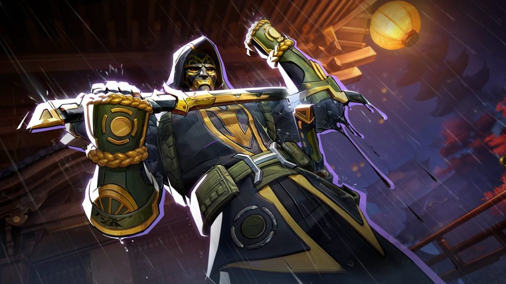 Marvel Rivals MVP animation screen showcasing Duelist hero Hawkeye.