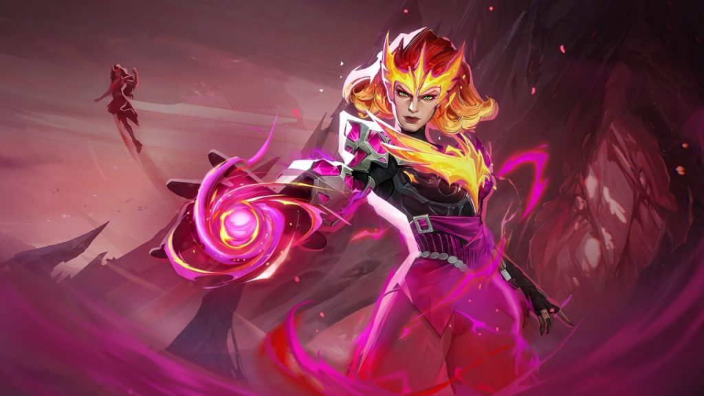 Marvel Rivals MVP animation screen showcasing Duelist hero Phoenix.