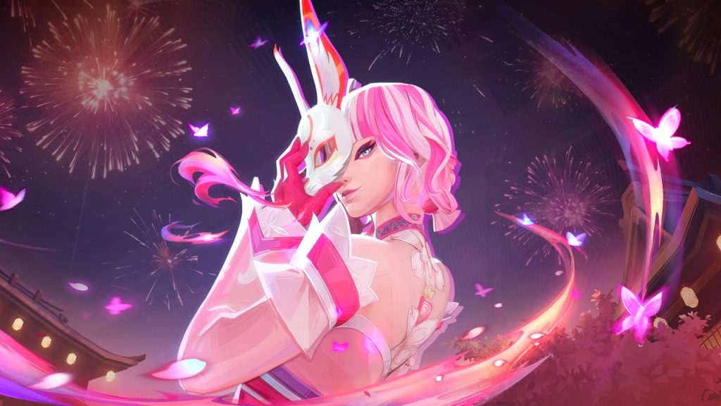 Marvel Rivals MVP animation screen showcasing Duelist hero Psylocke.