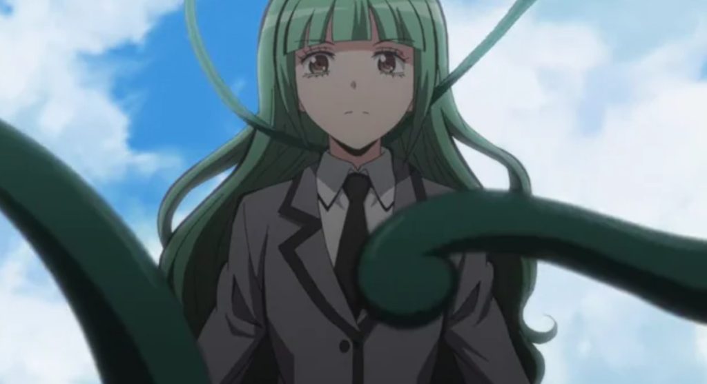 Kaede Kayano reveals her true identity and weaponized tentacles
