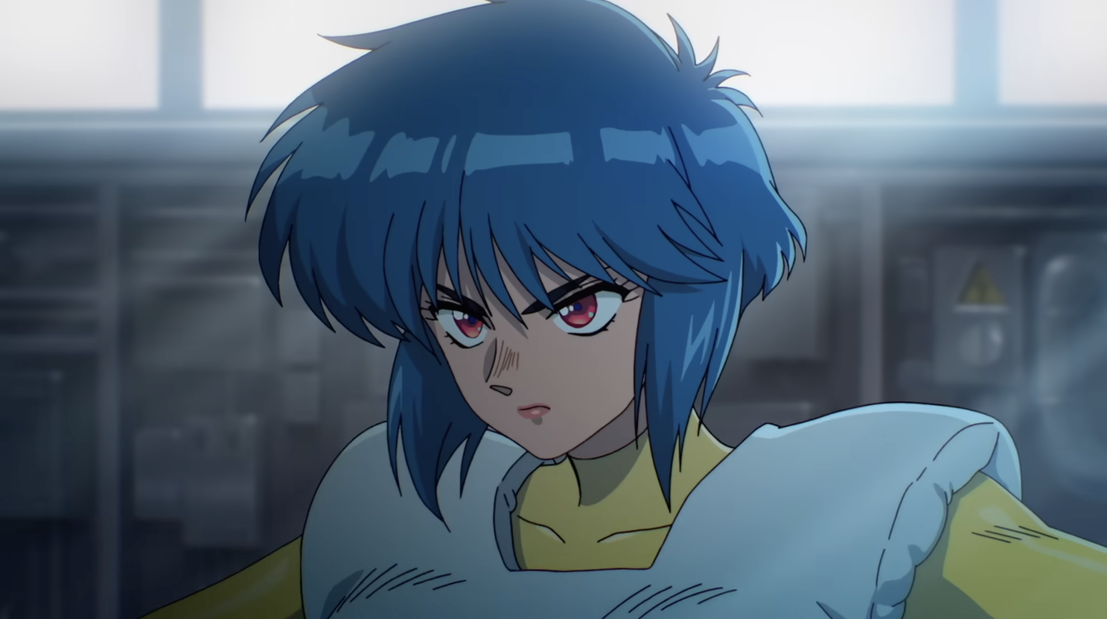 Hình ảnh này được lấy từ bộ phim hoạt hình chuyển thể năm 2026 của "The Ghost in the Shell" do Science SARU sản xuất. Nó giới thiệu nhân vật Motoko Kusanagi, được thiết kế sao cho trung thực với nguyên tác truyện tranh của Masamune Shirow.