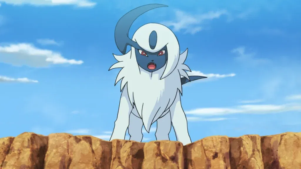 a still from the Pokémon anime series
