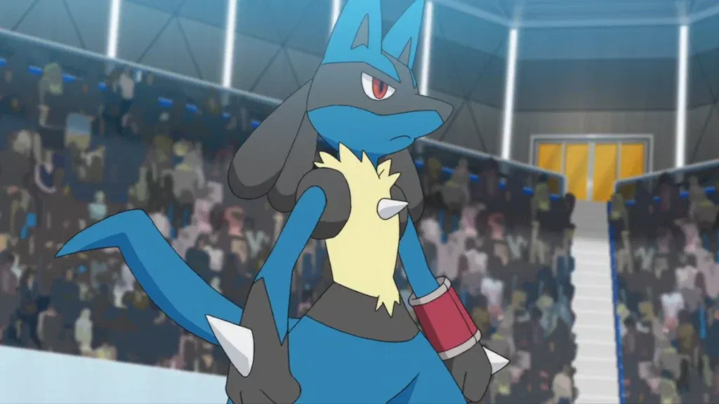 a still from the pokemon anime series
