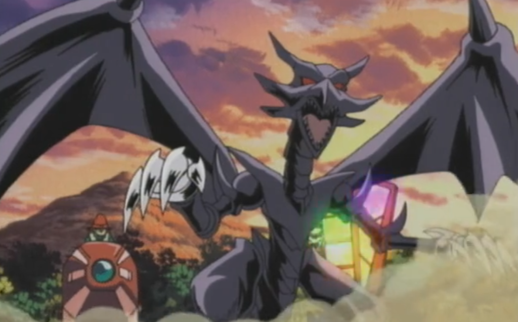 a still from the Yu-Gi-Oh! anime